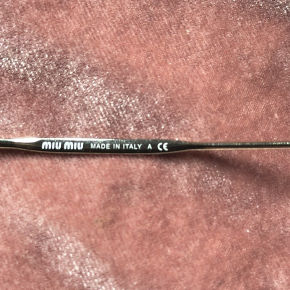 Miu Miu gray/brown sunglasses - Picture 6 of 9